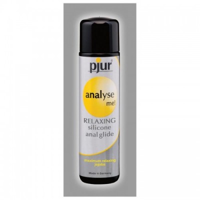 Силиконовый анальный лубрикант Pjur Analyse Me Glide 1,5 мл, пробник