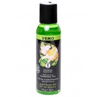 Разогревающее массажное масло Shunga Exotic Green Tea c ароматом зеленого чая 60 мл