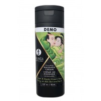 Съедобный массажный крем Shunga Pear & Exotic Green Tea со вкусом груши и зеленого чая 60 мл