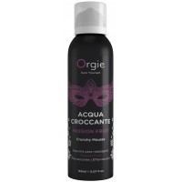 Шипучая увлажняющая пена для чувственного массажа Orgie Acqua Croccante Passion Fruit 150 мл