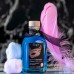 Комплект для сладких игр со съедобным массажным маслом и пером Orgie Lips Massage вкус сахарной ваты 100 мл