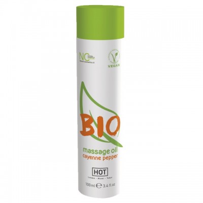 Массажное масло Bio Massage oil с кайенским перцем 100 мл