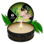 Массажная аромасвеча Shunga Exotic Green Tea c ароматом зеленого чая 30 мл