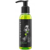 Разогревающее массажное масло Erotist Caramel Club со вкусом дюшеса 100 мл