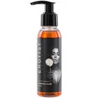 Разогревающее массажное масло Erotist Caramel Club со вкусом пралине 100 мл