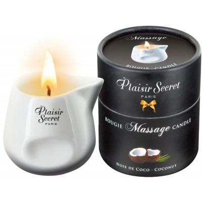 Массажная свеча Plaisir Secret Paris Coconut 80 мл Массажная свеча Plaisir Secret Paris Coconut 80 мл