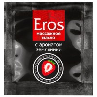 Массажное масло с ароматом земляники Eros Exotic 4 гр, пробник