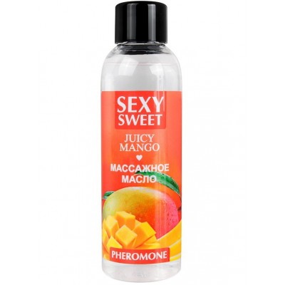 Массажное масло Juicy Mango с феромонами 75 мл Массажное масло Juicy Mango с феромонами 75 мл