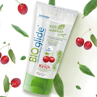 Смазка на водной основе со вкусом вишни Bioglide Vegan 80 мл Смазка на водной основе со вкусом вишни Bioglide Vegan 80 мл