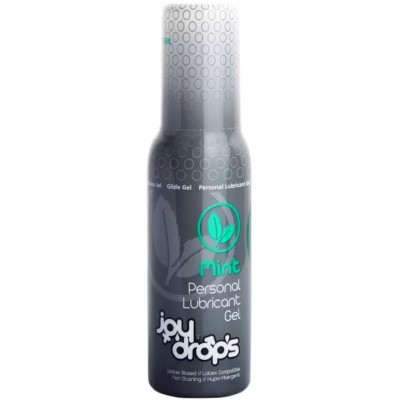 Смазка на водной основе JoyDrops со вкусом мяты 100 мл Смазка на водной основе JoyDrops со вкусом мяты 100 мл
