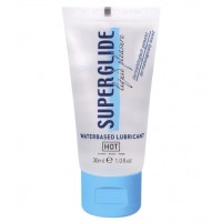 Вагинальная смазка на водной основе Hot Superglide 30 мл