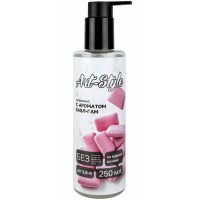 Лубрикант Art-Style на водной основе с ароматом бабл-гам 250 мл