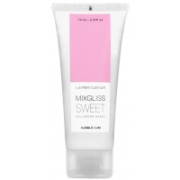 Лубрикант на водной основе с ароматом жвачки MixGliss Sweet Bubble Gum 70 мл