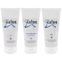 Набор гелей-любрикантов на водной основе Just Glide 3 х 200 мл
