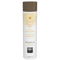 Массажное масло с ароматом иланг-иланга и маслом зародышей пшеницы 100 мл 