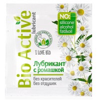 Лубрикант с ромашкой и пантенолом Bio Active 3 гр, пробник