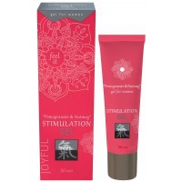 Возбуждающий гель для двоих Shiatsu с гранатом и мускатом 30 мл