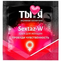Крем для женщин Sextaz-W с согревающим эффектом 1,5 гр, пробник