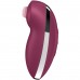Клиторальный вибростимулятор с пульсацией Satisfyer Tap And Climax 2 бордовый