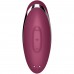 Клиторальный вибростимулятор с пульсацией Satisfyer Tap And Climax 2 бордовый