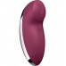 Клиторальный вибростимулятор с пульсацией Satisfyer Tap And Climax 2 бордовый