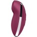 Клиторальный вибростимулятор с пульсацией Satisfyer Tap And Climax 2 бордовый