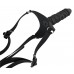 Черный страпон с трусиками Silicone Strap-On 17 см