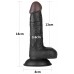 Реалистичный черный страпон Easy Strapon Set 18 см Реалистичный черный страпон Easy Strapon Set 18 см