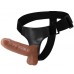 Вибрострапон-мулат с реалистичной насадкой Realdeal Penis Strap On 16 см Вибрострапон-мулат с реалистичной насадкой Realdeal Penis Strap On 16 см