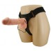 Реалистичный вибрострапон на трусиках Passionate Harness 21 см