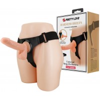 Реалистичный страпон на трусиках Pretty Love Harness Briefs Tom 20 см