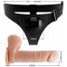 Реалистичный страпон на трусиках Pretty Love Harness Briefs Tom 20 см