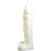 Белая фигурная свеча Фаворит 16 см