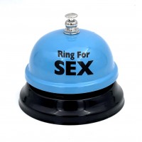 Звонок настольный Ring For Sex голубой