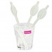 Трубочки светящиеся в темноте Glow in the Dark Pussy Straws 9 шт
