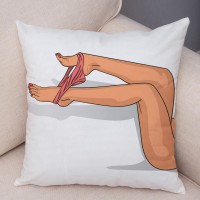 Наволочка на подушку Сексуальные ножки