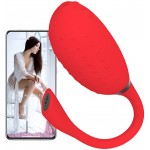 Смарт-вибратор и тренажер Кегеля Magic Motion Fugu красный