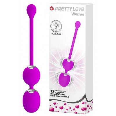 Вагинальные шарики с вибрацией Pretty Love Werner Вагинальные шарики с вибрацией Pretty Love Werner