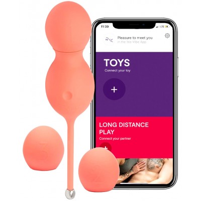 DEMO Вагинальные смарт-шарики с вибрацией We-Vibe Bloom DEMO Вагинальные смарт-шарики с вибрацией We-Vibe Bloom