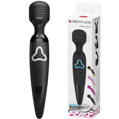 Вибромассажер Pretty Love Body Wand с 7 функциями вибрации