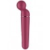 Перезаряжаемый вибромассажер с плавающей головкой Satisfyer Planet Wand-er Rose
