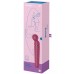 Перезаряжаемый вибромассажер с плавающей головкой Satisfyer Planet Wand-er Rose