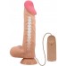 Реалистичный вибратор с эффектом двойной кожи телесный Pretty Love Sliding Skin Sadik 24 см
