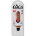 Реалистичный вибратор King Cock Vibrating Stiffy Tan 17 см