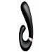 Смарт-вибратор со стимулятором клитора и функцией нагрева Satisfyer Heat Wave Black