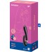 Смарт-вибратор со стимулятором клитора и функцией нагрева Satisfyer Heat Wave Black