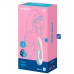 Смарт-вибратор со стимулятором клитора и функцией нагрева Satisfyer Heat Wave Mint