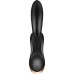 Смарт-вибратор с клиторальным стимулятором Satisfyer Double Flex Black