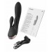 Смарт-вибратор с клиторальным стимулятором Satisfyer Double Flex Black