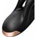 Смарт-вибратор с клиторальным стимулятором Satisfyer Double Flex Black